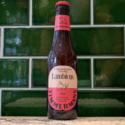 Timmermans  Strawberry & Thyme Lambic : Belgian Fruity Sour - Dead Time Beers