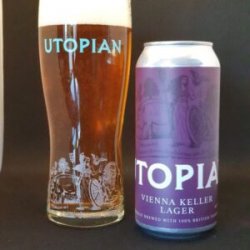 Utopian  Vienna Keller Lager  4.8% - The Black Toad