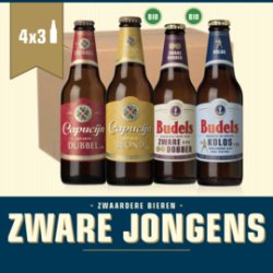 BUDELS ZWARE JONGENS BOX - 4X3 30CL - Budelse Brouwerij