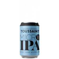 Toussaint Micro IPA – IPA sans alcool - Find a Bottle