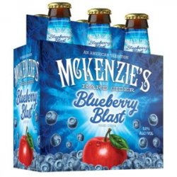 Mckenzie’s Blueberry Blast Hard Cider 112 oz bottle - Beverages2u