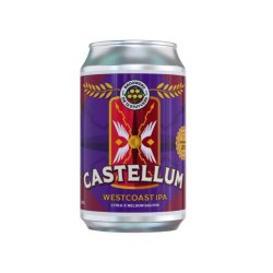 De 12 Stuyvers  Castellum Westcoast IPA (BB datum 16-01-25) - Bierhandel Blond & Stout