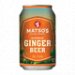 Matso's Alcoholic Ginger Beer 330ml Can 