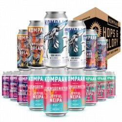 KOMPAAN IPA Variety Mix Pack - KOMPAAN Dutch Craft Beer Company