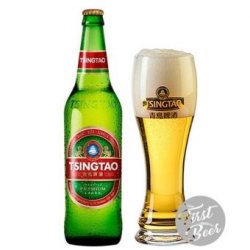Bia Tsingtao 4.8% – Chai 640ml – Thùng 12 Chai - First Beer – Bia Nhập Khẩu Giá Sỉ