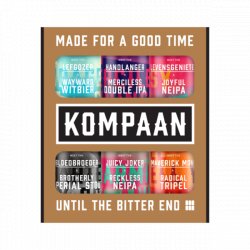 Kompaan 6-pack - KOMPAAN Dutch Craft Beer Company