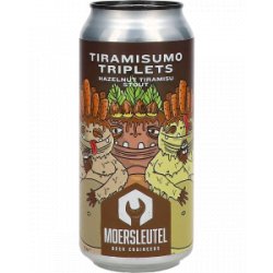 De Moersleutel Tiramisumo Triplets Hazelnut Tiramisu Stout - Drankgigant.nl