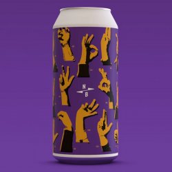 North  North Beer Club - Spiced Sour + Plum + Blackberry + Apple - 4.5% Sour - 440ml Can - The Triangle