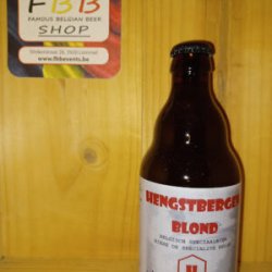 Hengstbergen blond - Famous Belgian Beer