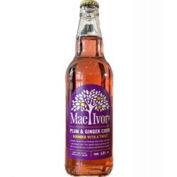 Mac Ivors Cider Company Mac Ivors Plum & Ginger Irish Cider 500ml - Bierwinkelier