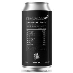 Deep Creek Scorpio Triple IPA 440mL - The Hamilton Beer & Wine Co