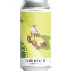 Duration Cuttin Grass Italian Pilsner 440ml (4.5%) - Indiebeer