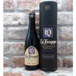 La Trappe Quadrupel Oak Aged Batch 30 - Met koker 2018 - 37.5 CL - Gerijptebieren.nl