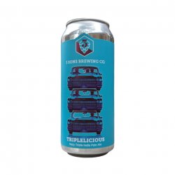 Triplelicious  3 Sons Brewing Co  10°  Imperial IPA  DIPA  TIPA - La Plante Du Loup