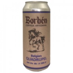 Borbén Belgian Quadrupel 0.5L - Mefisto Beer Point