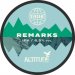 Remarks with Altitude Brewing, 6.5% - 44cl (VERDANT) Remarks with Altitude Brewing, 6.5% - 44cl (VERDANT)