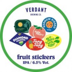 Verdant Fruit Stickers (Keg) - Pivovar