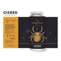 Cierzo Tarántula  Black IPA(Pack de 12 latas) - Cierzo Brewing