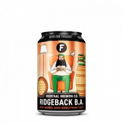 Frontaal Ridgeback B.A 2024 - Beer Clan Singapore