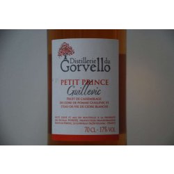 Petit Prince Guillevic  Distillerie du Gorvello - Pomme d’Or