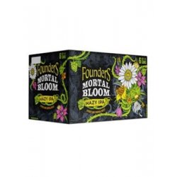 FOUNDERS MORTAL BLOOM HAZY IPA 12oz 6PK CANS - Schaefer’s