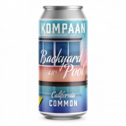 KOMPAAN Backyard Pool - KOMPAAN Dutch Craft Beer Company