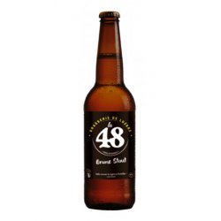 Bière artisanale Brune - La 48 - Brasserie de Lozère - 5° d'alcool - Maison Lauze