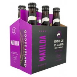 GOOSE ISLAND MATILDA BELGIAN 12oz 6PK BOTTLES - Schaefer’s