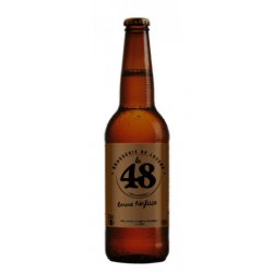 Bière artisanale Brune Réglisse, La 48, Brasserie de Lozère, 5° alcool - Maison Lauze