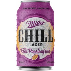 Miller Chill Passionfruit Can 330ml - BoozeBud