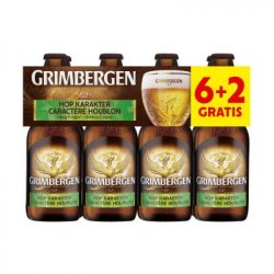 Grimbergen Hop Karakter (6+2) clip 8 x 33cl - Prik&Tik