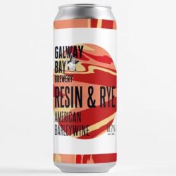 Galway Bay- Resin & Rye Barleywine 10.7% ABV 440ml Can - Martins Off Licence