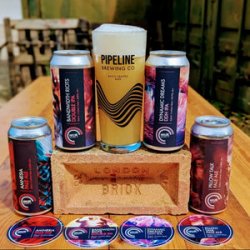Pipeline Brewing Co - Pint Glass - Pipeline Brewing Co