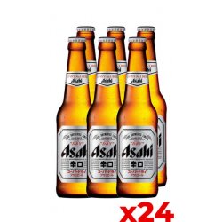 Asahi Super Dry 33cl - Cassa da 24 bot. - Bottle of Italy