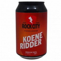 Rock City Brewing Koene Ridder
