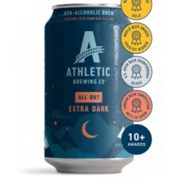 Athletic Brewing Co.  All Out  Stout - Alcoholvrij Bierhuis