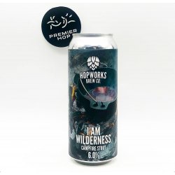 Hopworks Brew I Am Wilderness  Stout  6% - Premier Hop
