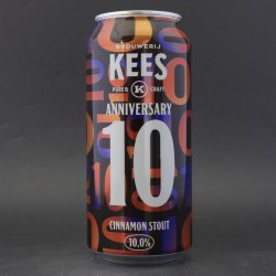 Kees - Anniversary #10 - 10% (440ml) - Ghost Whale