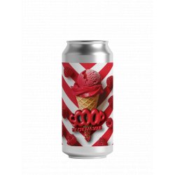 SCOOP  6%  Raspberry Ice Cream Sour  440ml Can - Azvex Brewing Company