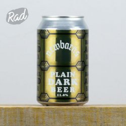 Newbarns Barrel Aged Plain Dark Beer - Radbeer