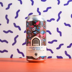 Vault City x Amundsen  Diamonds In The Mud  Glittery Imperial Stout  10.1% 440ml Can - All Good Beer