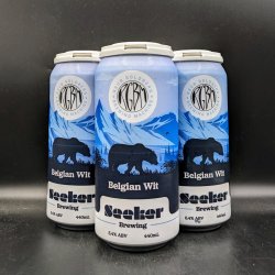 Seeker Belgian Wit Collabruary 2024 Can 4pk - Saccharomyces Beer Cafe