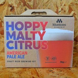 Muntons Flagship - American Pale Ale - 35 Pint Craft Beer Kit - Brewbitz Homebrew Shop