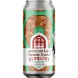 Vault City Brewing Caramelised Apple Cinnamon Crumble Doughnut