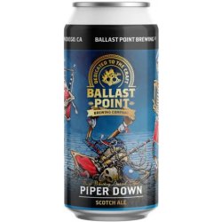 Ballast Point Piper Down Rye Whiskey Barrel Aged Scotch Ale 440mL - The Hamilton Beer & Wine Co