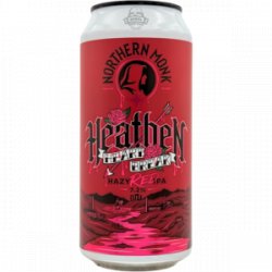 Northern Monk – HEATHEN HEARTBREAK  HAZY RED IPA - Rebel Beer Cans