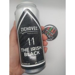 Zichovec The Irish Black 11°4,6% 0,5l - Pivní lednice