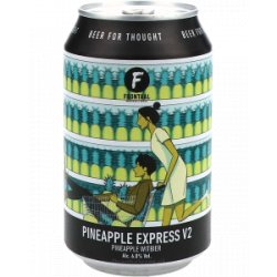 Frontaal Pineapple Express V2 Pineapple Witbier - Drankgigant.nl