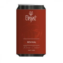 Elegast Cidery Revival Dry Rosé Cider Elegast Cidery Revival Dry Rosé Cider