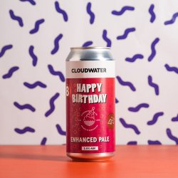 Cloudwater  Happy Birthday Pale Ale  3.5% 440ml Can - All Good Beer